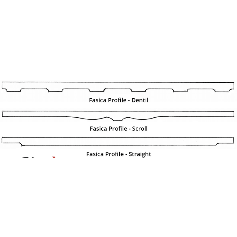 Window Canopy Fascia Profile Options - Lyrebird Enterprises