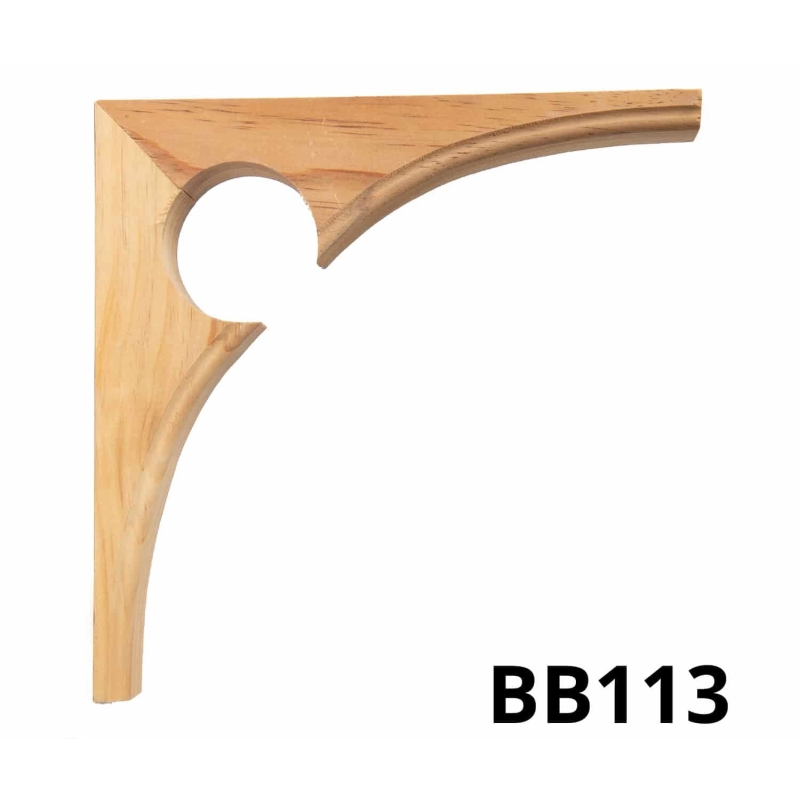 BB113 Profile Post Corner Bracket - Verandah Decoration - Lyrebird Enterprises