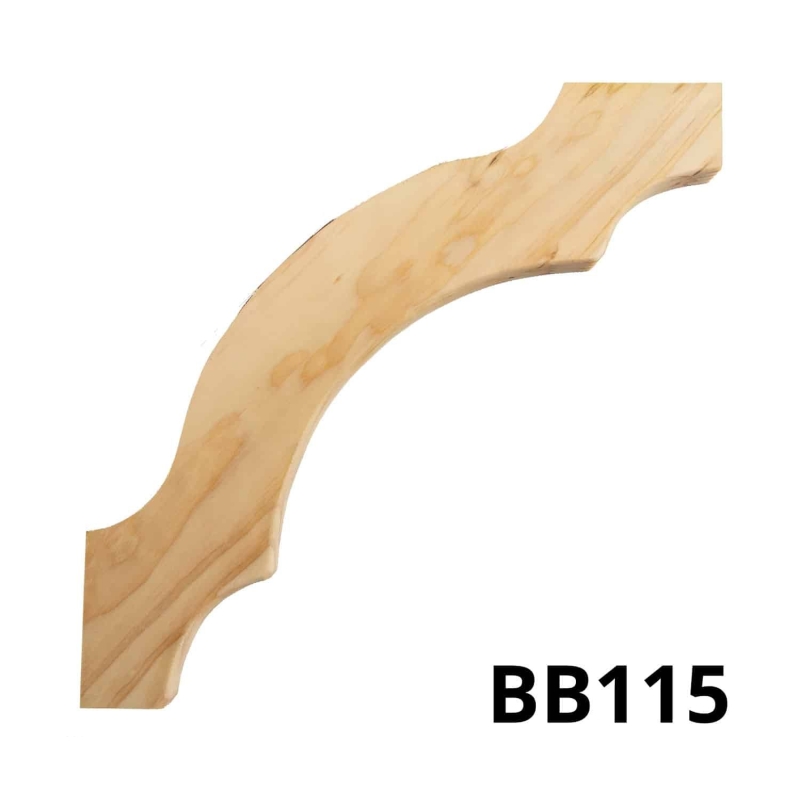 BB115 Profile Post Corner Bracket - Verandah Decoration - Lyrebird Enterprises