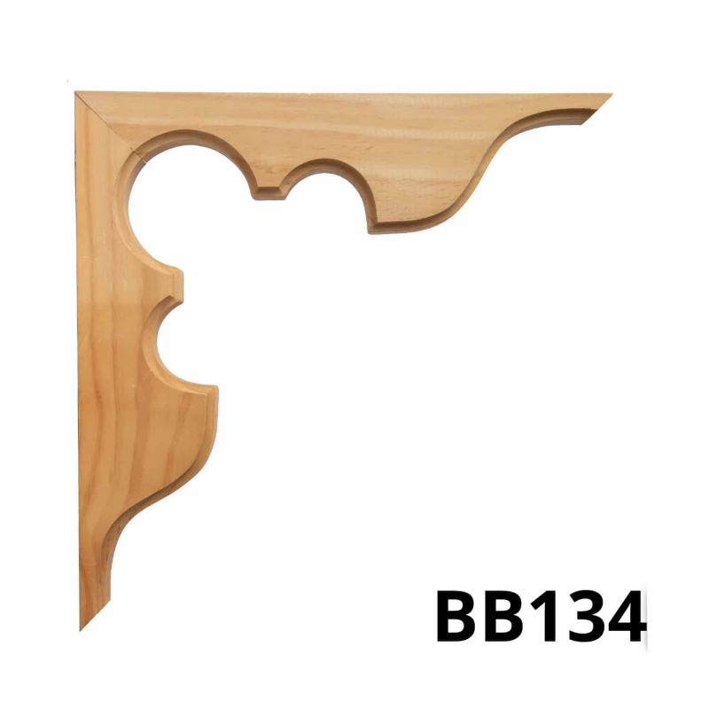 BB134 Profile Post Corner Bracket - Verandah Decoration - Lyrebird Enterprises