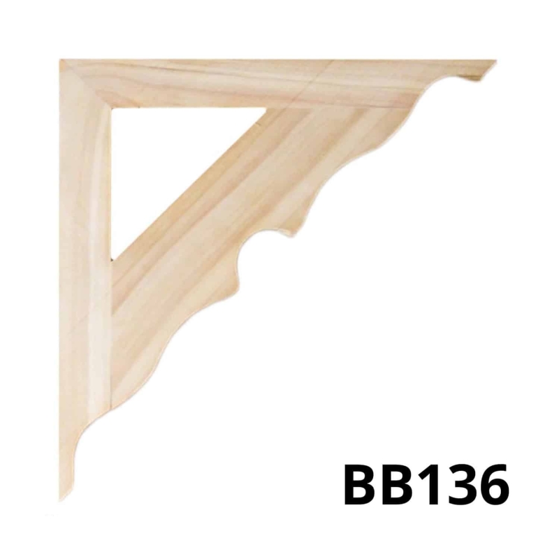 BB136 Profile Post Corner Bracket - Verandah Decoration - Lyrebird Enterprises