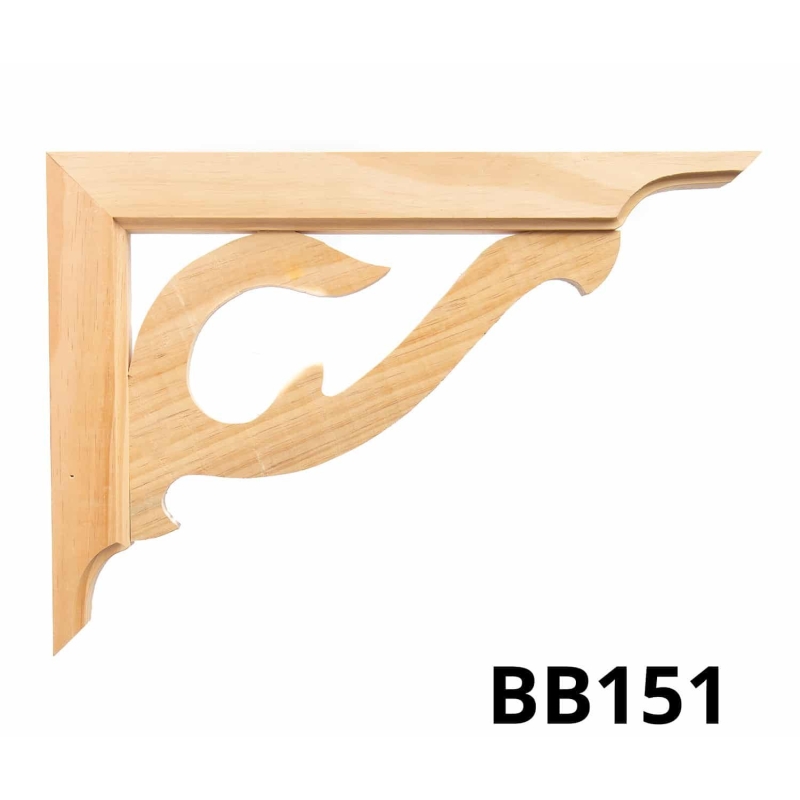 BB151 Profile Post Corner Bracket - Verandah Decoration - Lyrebird Enterprises