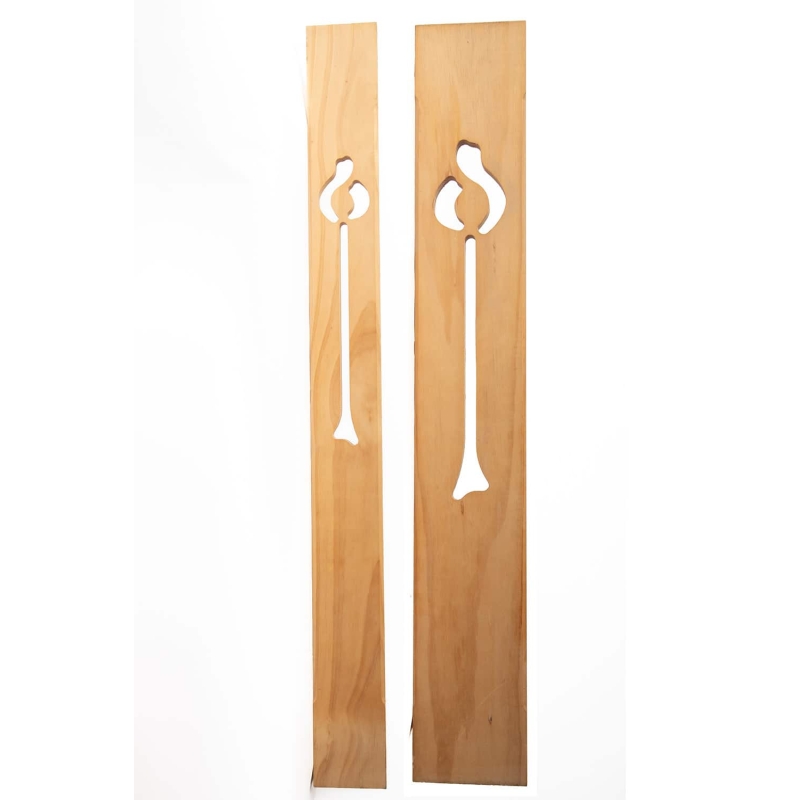 Motif F - Fence Slat Widths - Decorative Timber Products - Lyrebird Enterprises