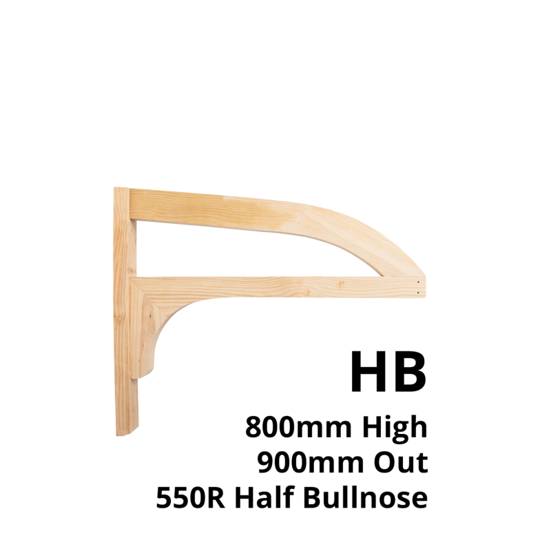 Profile HB: Door Canopy Brackets Feature