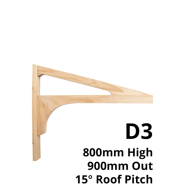 Door Canopy Bracket - Profile: D3